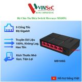  Bộ Chia Tín Hiệu Switch Để Bàn Mercusys MS105G 5 Cổng 10/100/1000 Mbps - Hàng Chính Hãng 