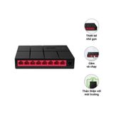  Bộ Chia Mạng Mercusys MS108G 8 Cổng 10/100/1000 Mbps - Hàng Chính Hãng 