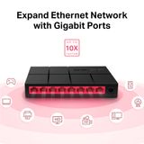  Bộ Chia Mạng Mercusys MS108G 8 Cổng 10/100/1000 Mbps - Hàng Chính Hãng 