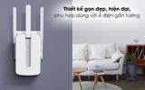  Kích sóng Wifi 3 râu Mercusys MW300RE chuẩn N 300Mbps, Cục hút Wifi cực mạnh- Repeater Wifi - Hàng Chính Hãng 
