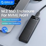  Box ổ cứng ORICO M.2 NVMe SSD 10Gbps USB 3.2 Gen2 PDDM2C3-G2 - Hàng Chính Hãng 