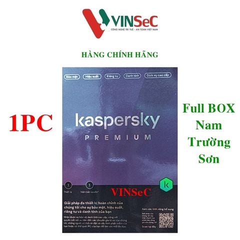Kaspersky Premium ( Total Security ) 1PC/NĂM - Hàng Chính Hãng