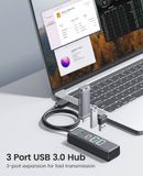  Bộ Chia Orico USB-A sang 2 cổng USB 3.0 5Gbps + 1 cổng TypeC 5Gbps PWC2U-U3-015 - Hàng Chính Hãng 