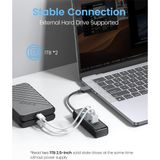  Bộ Chia Orico USB-A sang 2 cổng USB 3.0 5Gbps + 1 cổng TypeC 5Gbps PWC2U-U3-015 - Hàng Chính Hãng 