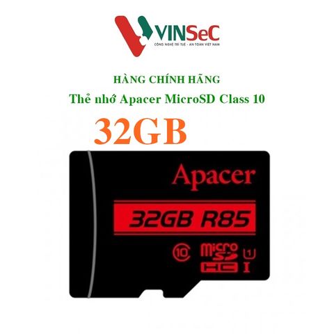 Thẻ nhớ  Apacer MicroSD 32GB Class 10 - Hàng Chính Hãng
