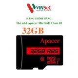  Thẻ nhớ Apacer MicroSD 32GB /  64GB Class 10 - Hàng Chính Hãng 