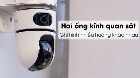 Camera wifi 2 ống kính trong nhà quay quét 360 Ranger Dual IMOU S2XP 6M0WED - Hàng Chính Hãng