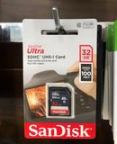  Thẻ nhớ SDHC / SDXC Sandisk Ultra UHS-I ( cho máy ảnh ) - Hàng Chính Hãng 