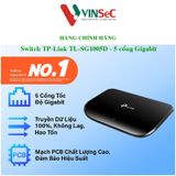  Switch ( Bộ Chia Tín Hiệu ) TP-Link TL-SG1005D Gigabit 5 cổng RJ45 - Hàng Chính Hãng 