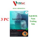  Kaspersky Standard ( Anti Virus ) 3PCS/NĂM - Hàng Chính Hãng 