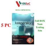  Kaspersky Standard ( Anti Virus ) 5PC/NĂM - Hàng Chính Hãng 