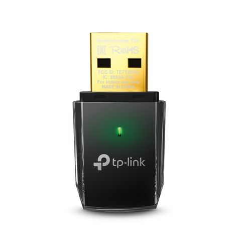 Bộ Chuyển Đổi USB Wifi TP-Link Archer T2U Băng Tần Kép AC600 - Hàng Chính Hãng