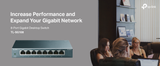  Gigabit Vỏ thép - Bộ chia mạng Switch TP-Link TL-SG108 8-Port Gigabit Tăng tốc máy chủ - Hàng Chính Hãng 
