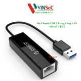  Bộ Chuyển USB 2.0 Sang Cổng LAN Orico UTJ-U2 - Hàng Chính Hãng 