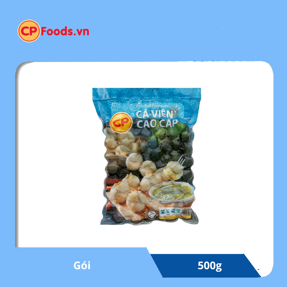  CP Cá viên chiên cao cấp gói 500g 