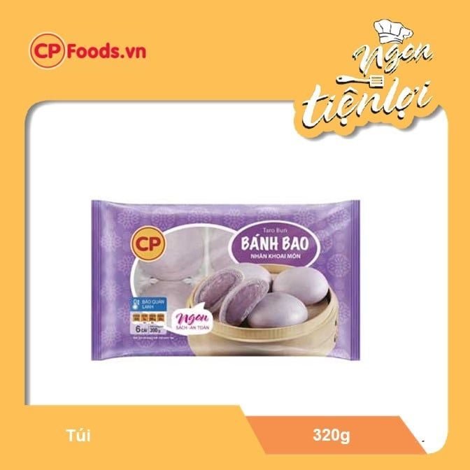  CP Bánh bao nhân khoai môn 