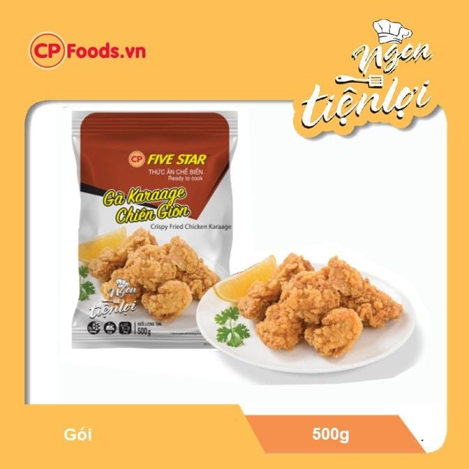  CP Gà Karaage - túi 500g 