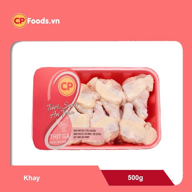  Đùi cánh gà CP - khay 500g 