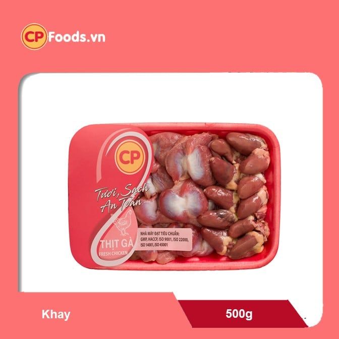  CP Lòng gà - khay 500g 