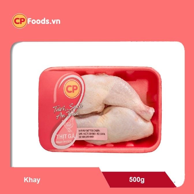  CP Đùi gà góc tư - khay 500g 