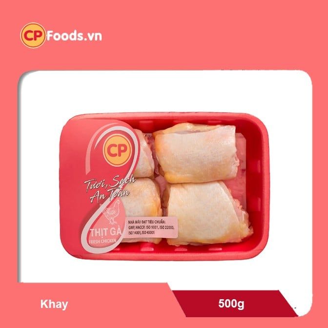  Má đùi gà CP - khay 500g 