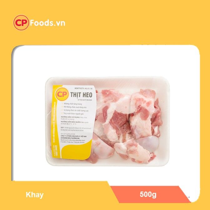  Xương ống heo CP khay 500g 