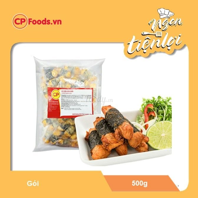  CP Gà cuộn rong biển - túi 500g 