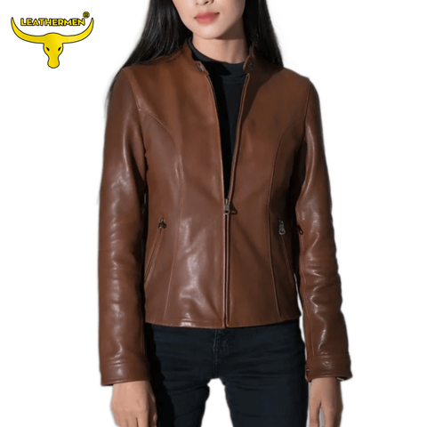 Áo da thảo mộc nữ cao cấp