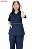 Bộ phẫu thuật/ phòng mổ/scrubs cổ tim nam nữ kaki thun