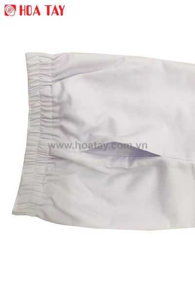 Quần Blouse, Bác Sĩ Nam Màu Trắng, Lưng Thun Chất Liệu Kate Ford