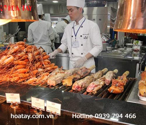 Đồng phục đầu bếp Nhà hàng Buffet 5* D'maris