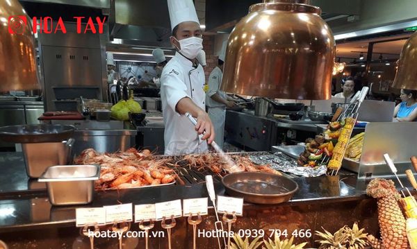 Đồng phục đầu bếp Nhà hàng Buffet 5* D'maris