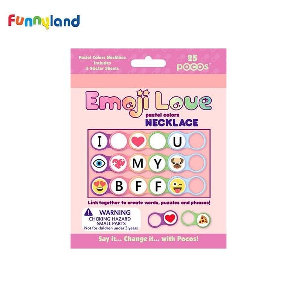 Đồ chơi hạt sáng tạo Pocos Fashion colour Bracelet Kit (25 chi tiết)