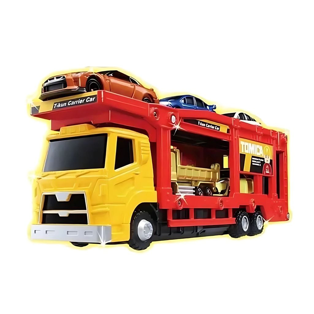 Tomica DX Parking T-Kun Carrier Truck – Xe tải