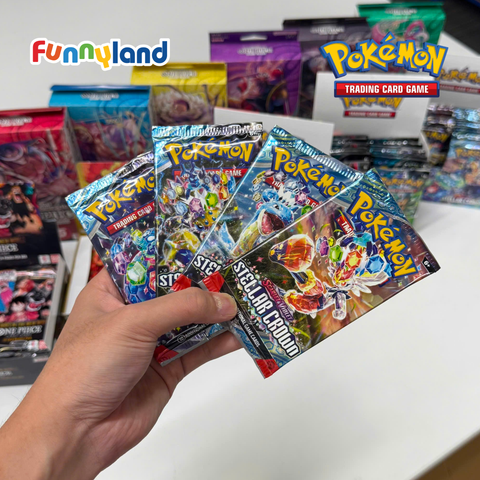 Thẻ bài Pokémon TCG: Scarlet & Violet - Stellar Crown Booster Pack