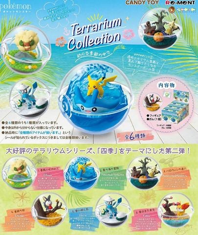 Pokemon Re-ment Terrarium Four Seasons 2
