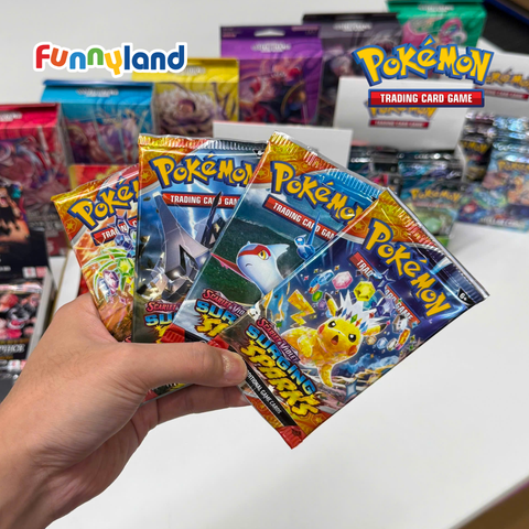 Thẻ bài Pokémon TCG: Scarlet & Violet - Surging Sparks Booster Pack