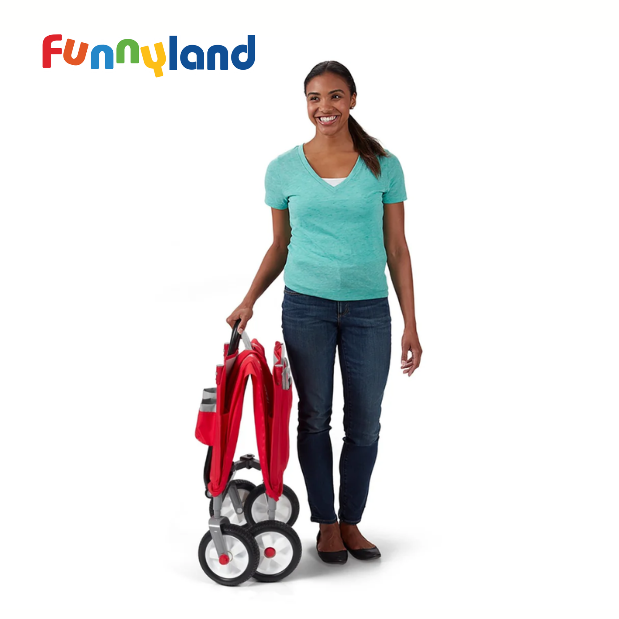 Xe kéo 4 bánh Radio Flyer 3-in-1 EZ Fold Wagon