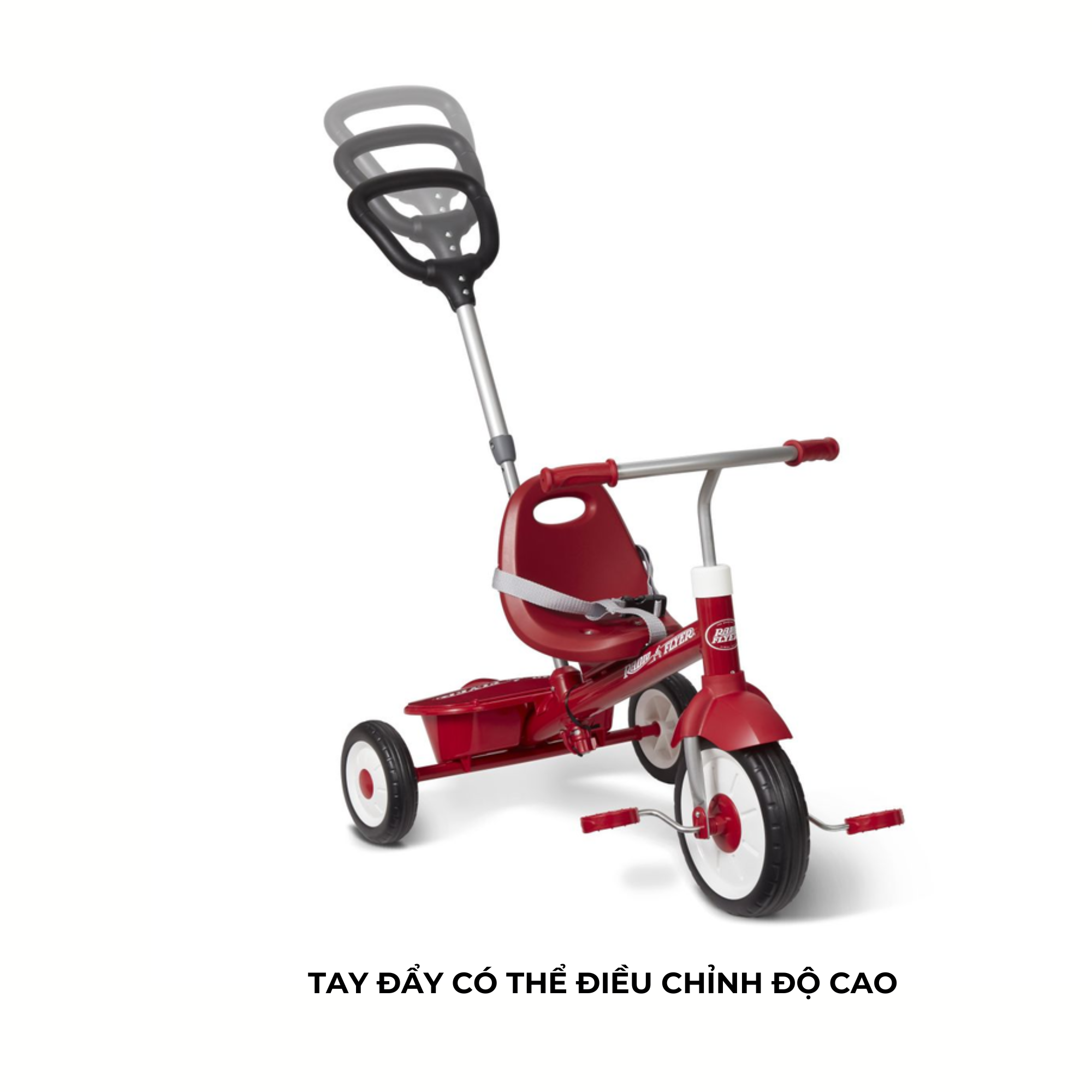 Xe đạp ba bánh trẻ em Radio Flyer 3-in-1 Stroll ‘N Trike