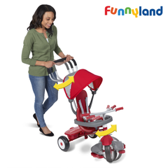 Xe đạp ba bánh trẻ em Radio Flyer 4-in-1 Stroll 'N Trike