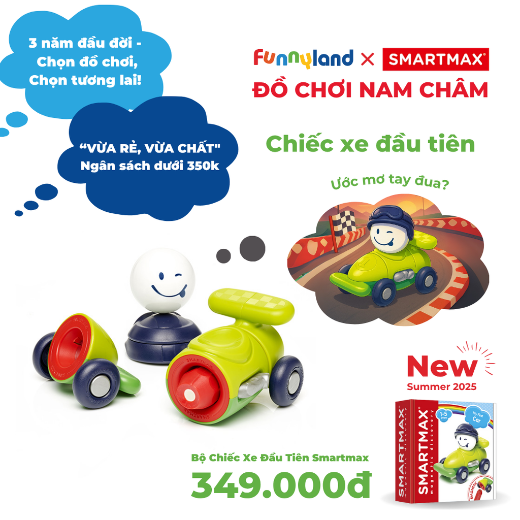 SmartMax - Bộ Chiếc Xe Đầu Tiên