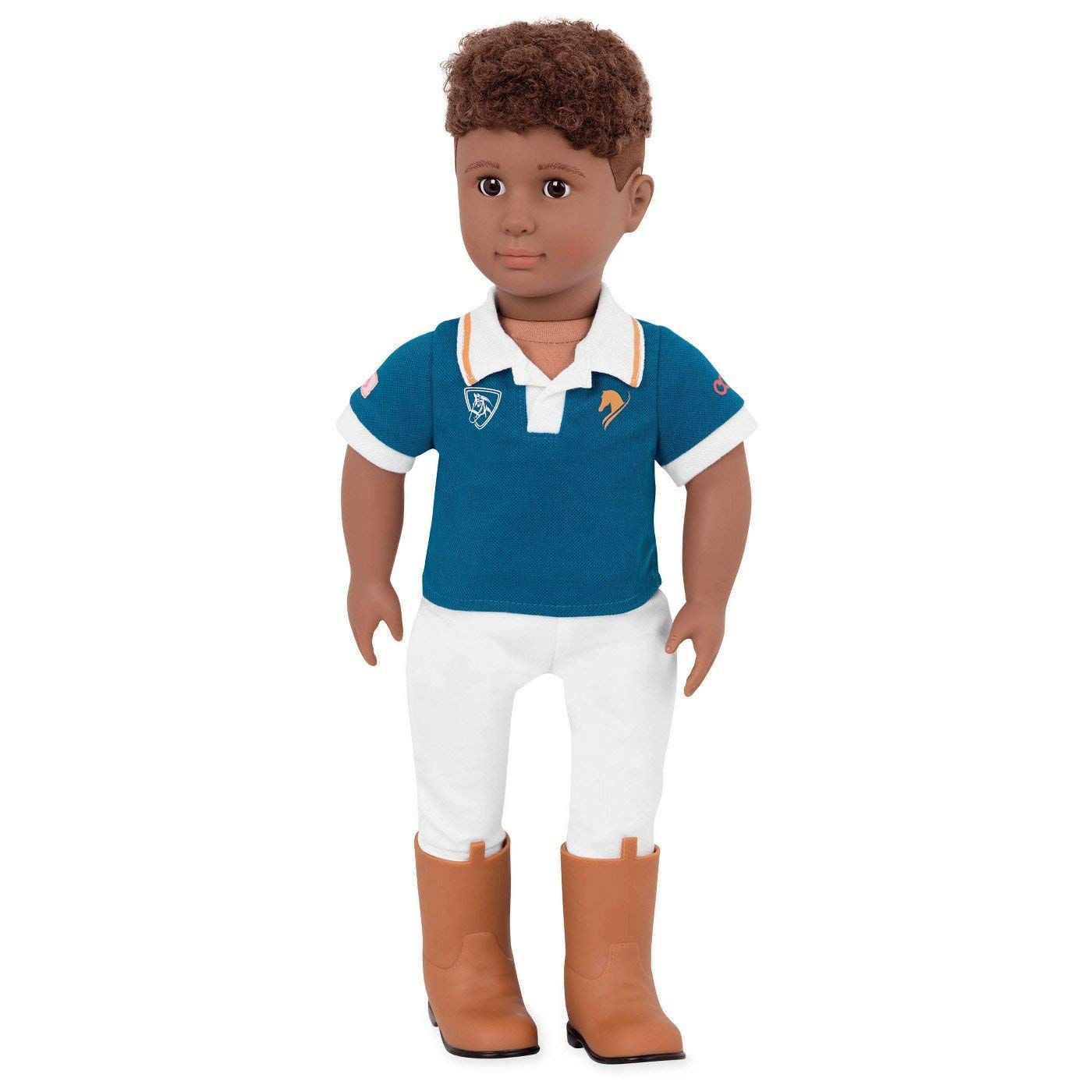  Boy Doll, African American With Riding Outfit - Tyler 