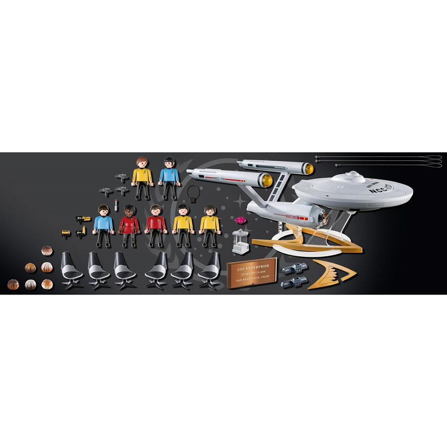  Mô hình Trạm du hành vũ trụ Star Trek Enterprise NCC-1701 
