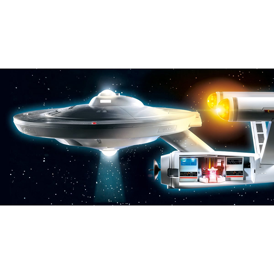  Mô hình Trạm du hành vũ trụ Star Trek Enterprise NCC-1701 