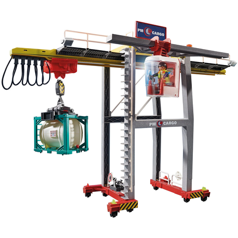 Mô hình Cần cẩu hàng và container