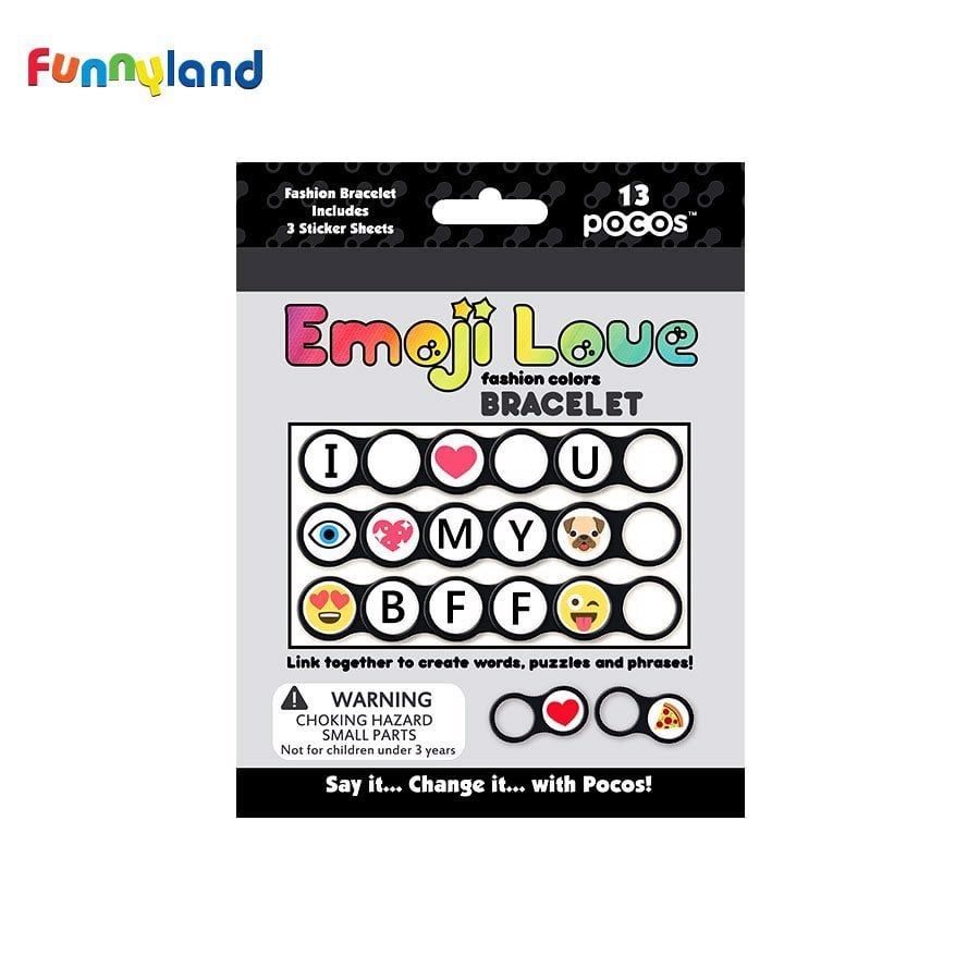 Đồ chơi hạt sáng tạo Pocos Fashion colour Bracelet Kit (13 chi tiết)