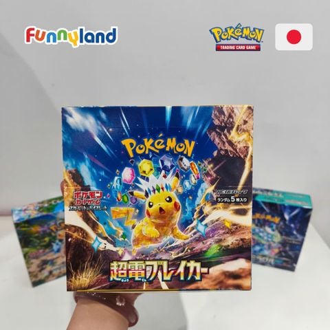 Bộ Thẻ bài Pokemon TCG - Bộ thẻ bài Mở Rộng Choden Breaker SV8 [JPN]
