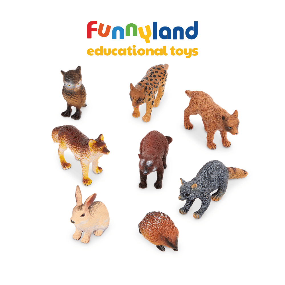 Đồ chơi mô hình động vật Terra - Ống Động vật rừng rậm nhỏ