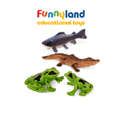 Đồ chơi mô hình động vật Terra - Ống Động vật sông nhỏ