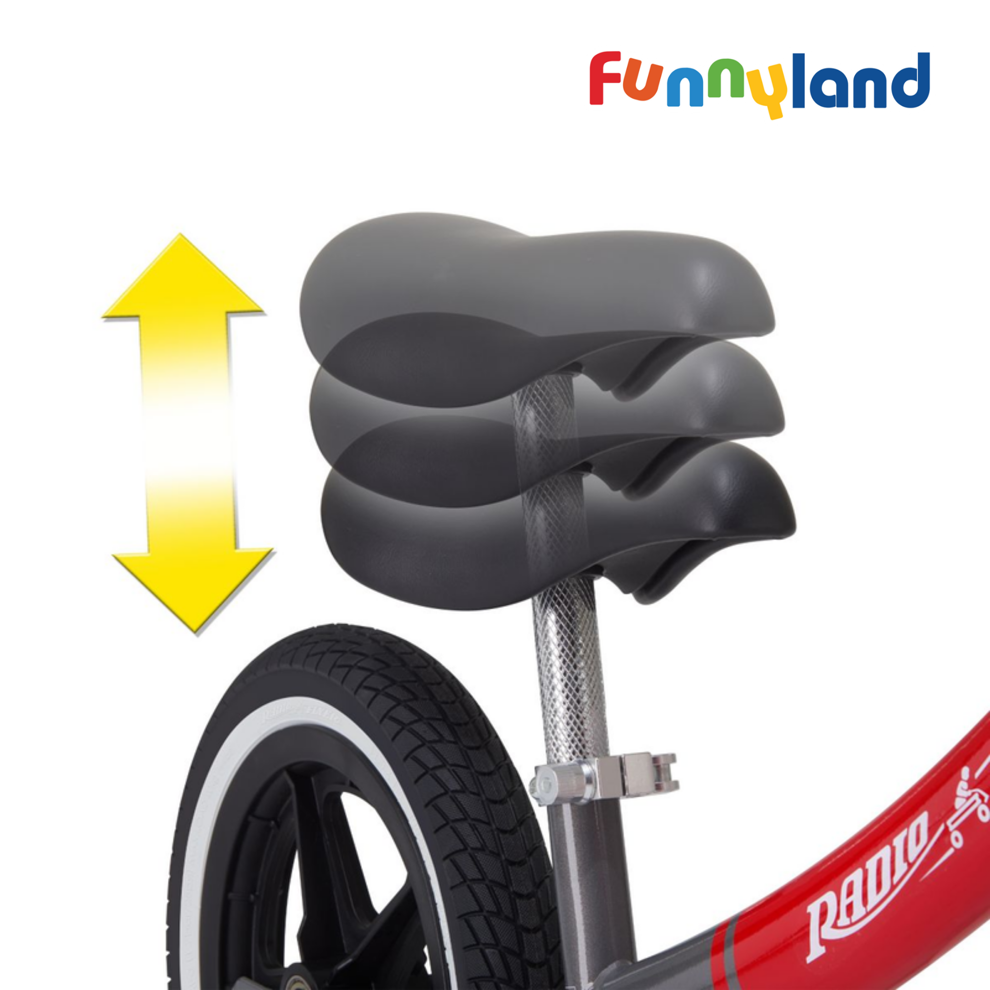Xe thăng bằng trẻ em Radio Flyer Air Ride Balance Bike